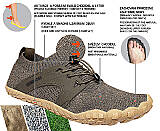 Lehká treková obuv BNN BOSKY KHAKI BAREFOOT, khaki