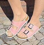 Dámské pantofle SANTÉ, růžové