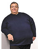 Nadměrné triko s dlouhým rukávem Unisex Tee, 4XL-15XL, různé barvy