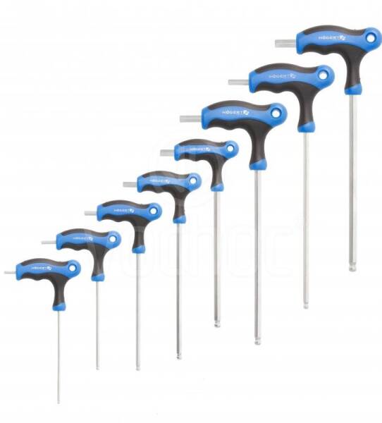 Sada inbusů s kuličkou dlouhé (2,5-10)