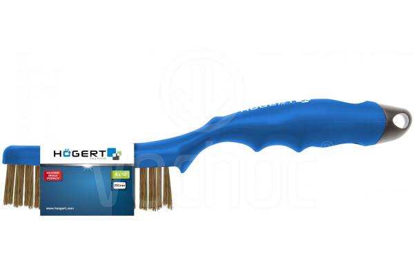 Mosazný kartáč, 4 řady