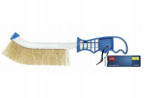 Jemný mosazný kartáč, 250mm