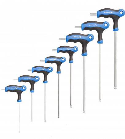 Sada inbusů s kuličkou dlouhé (2,5-10)