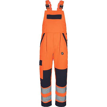 Výstražné kalhoty s laclem MAX NEO HV, oranžová