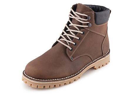 Kotníková obuv farmářka Flexiko, hnědá crazy horse