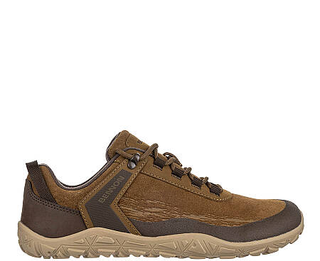 Kožená treková obuv BNN BAREFOOT OUTDOOR, hnědá