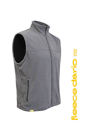 Pracovní vesta CHAMEO FLEECE ESD, šedá