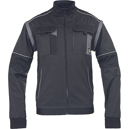 Pracovní montérková bunda MAX ECO STRETCH, černá