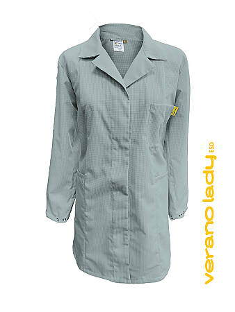 Dámský plášť dl.rukáv CHAMEO VERANO ESD LADY, šedý