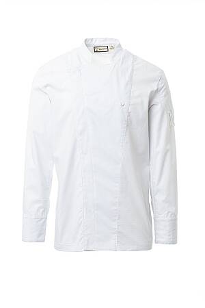 Kuchařský rondon STARRED MESH (lycra), bílá